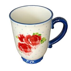 Pioneer Woman Heritage Floral 18 oz Stonewear Mug